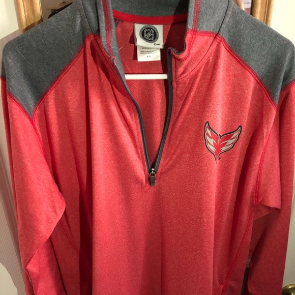 NHL Other - Caps half zip